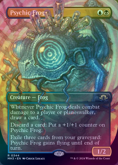 Psychic Frog - Borderless Foil