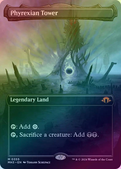 Phyrexian Tower - Borderless Foil